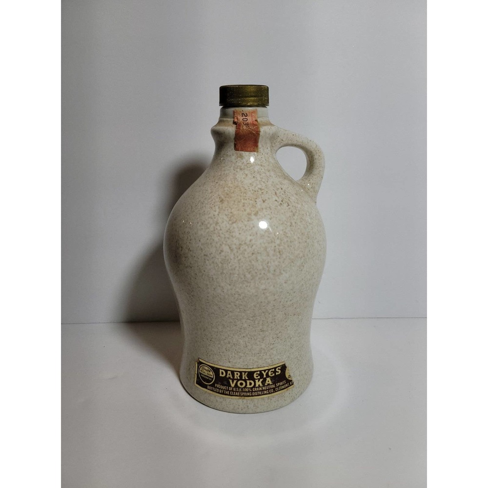 Jim Beam vintage 1978 Dark Eyes Vodka Jug Decanter